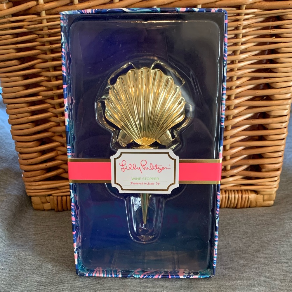 Lilly Pulitzer wine stopper